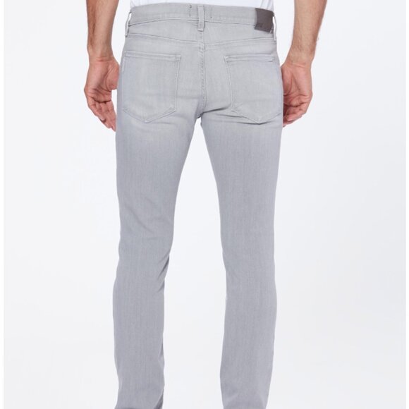 Paige Federal Light Gray Wash Denim Jeans Men’s Size 28 - Picture 2 of 8